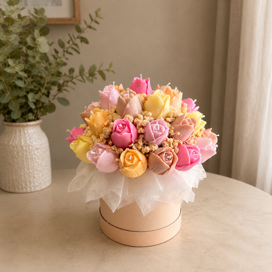 Flowerbox Tulipes